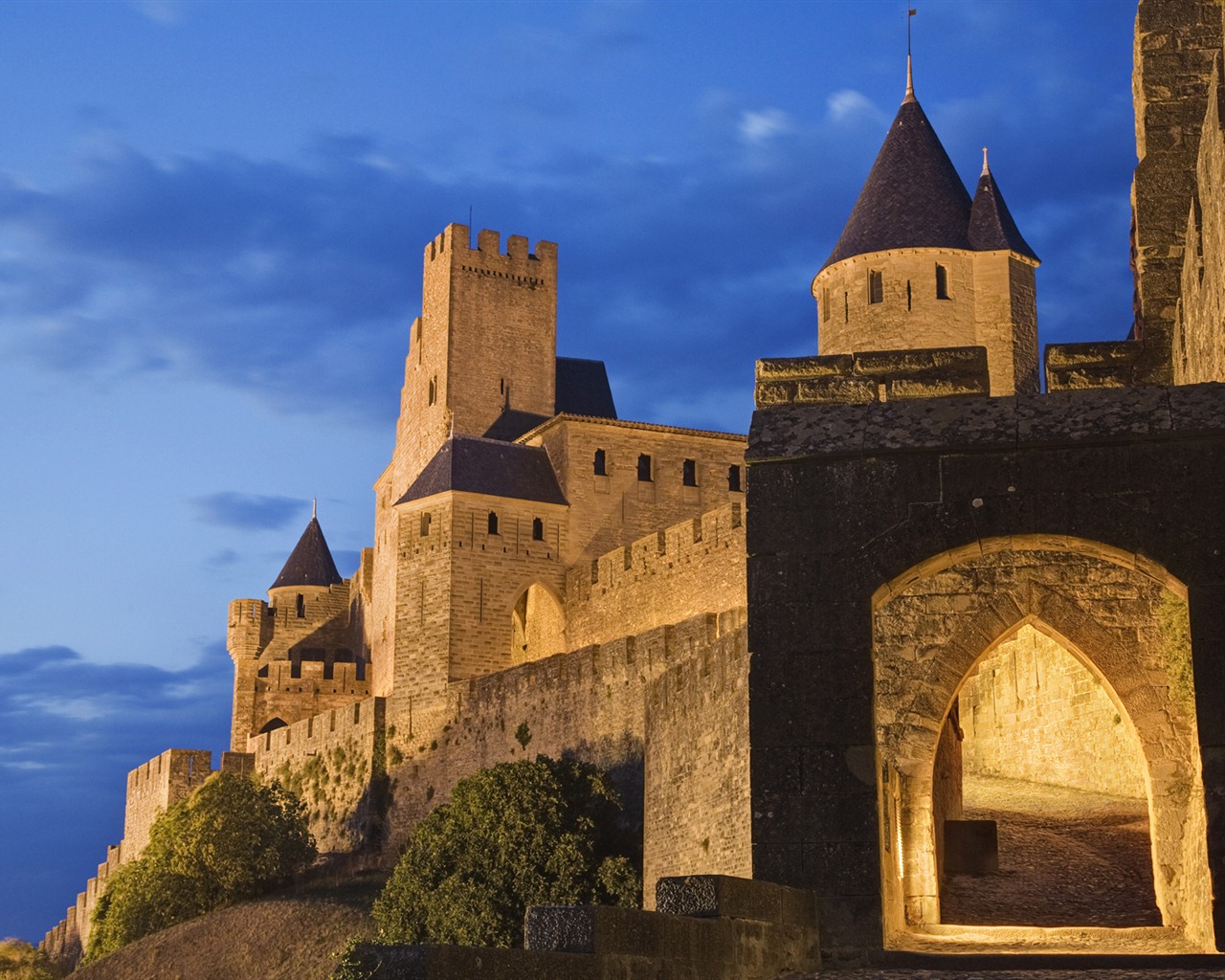 Windows 7 壁纸：欧洲的城堡4 - 1280x1024