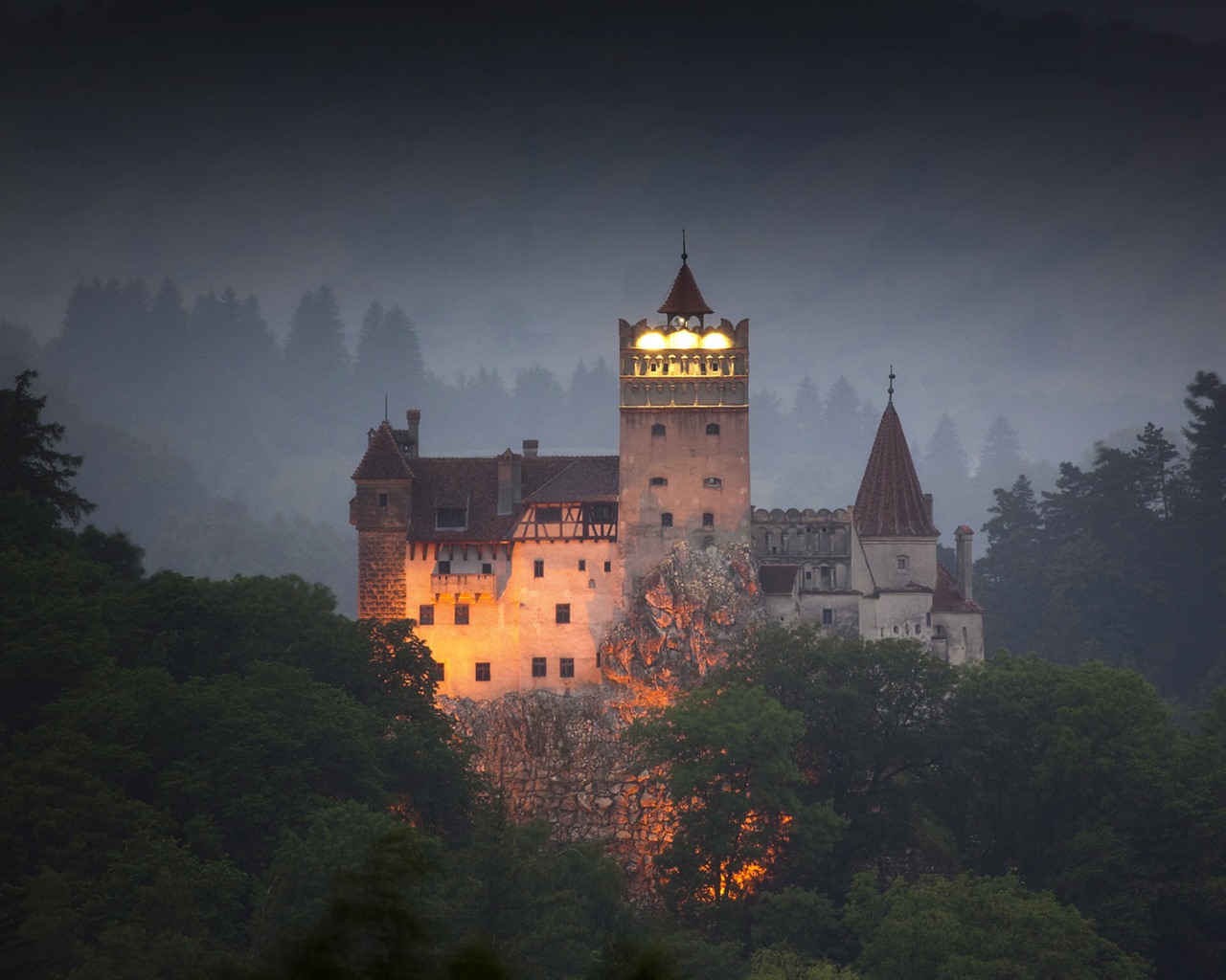 Windows 7 壁紙：歐洲的城堡 #5 - 1280x1024