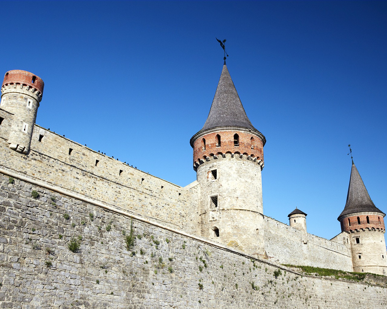 Fondos de pantalla de Windows 7: Castillos de Europa #21 - 1280x1024