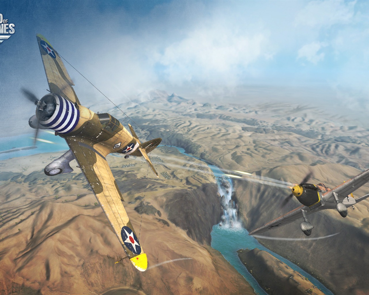 World of Warplanes game wallpapers #2 - 1280x1024