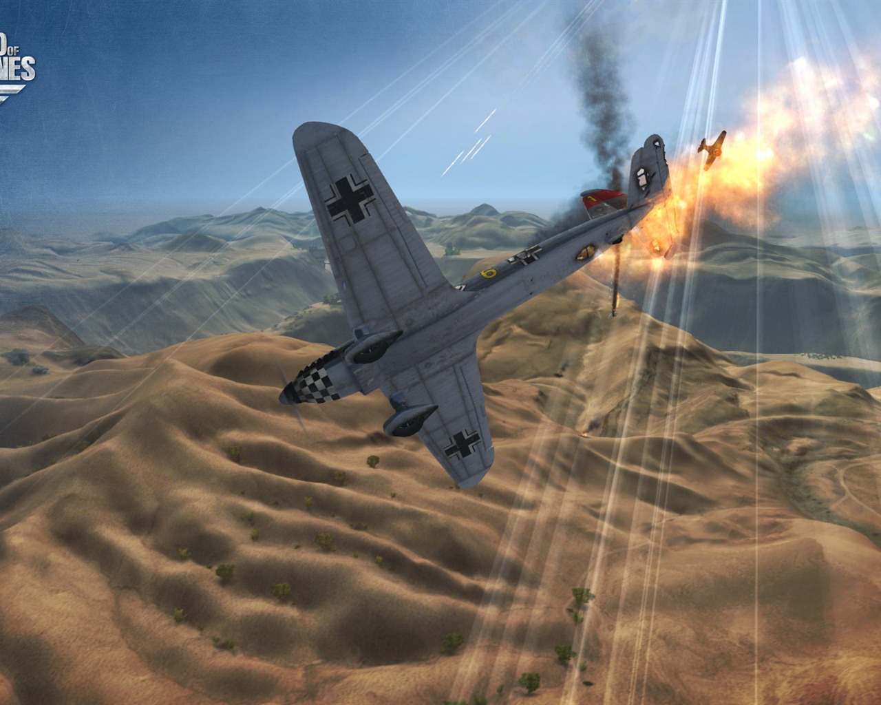 Svět tapet válečným letadlům hry #11 - 1280x1024