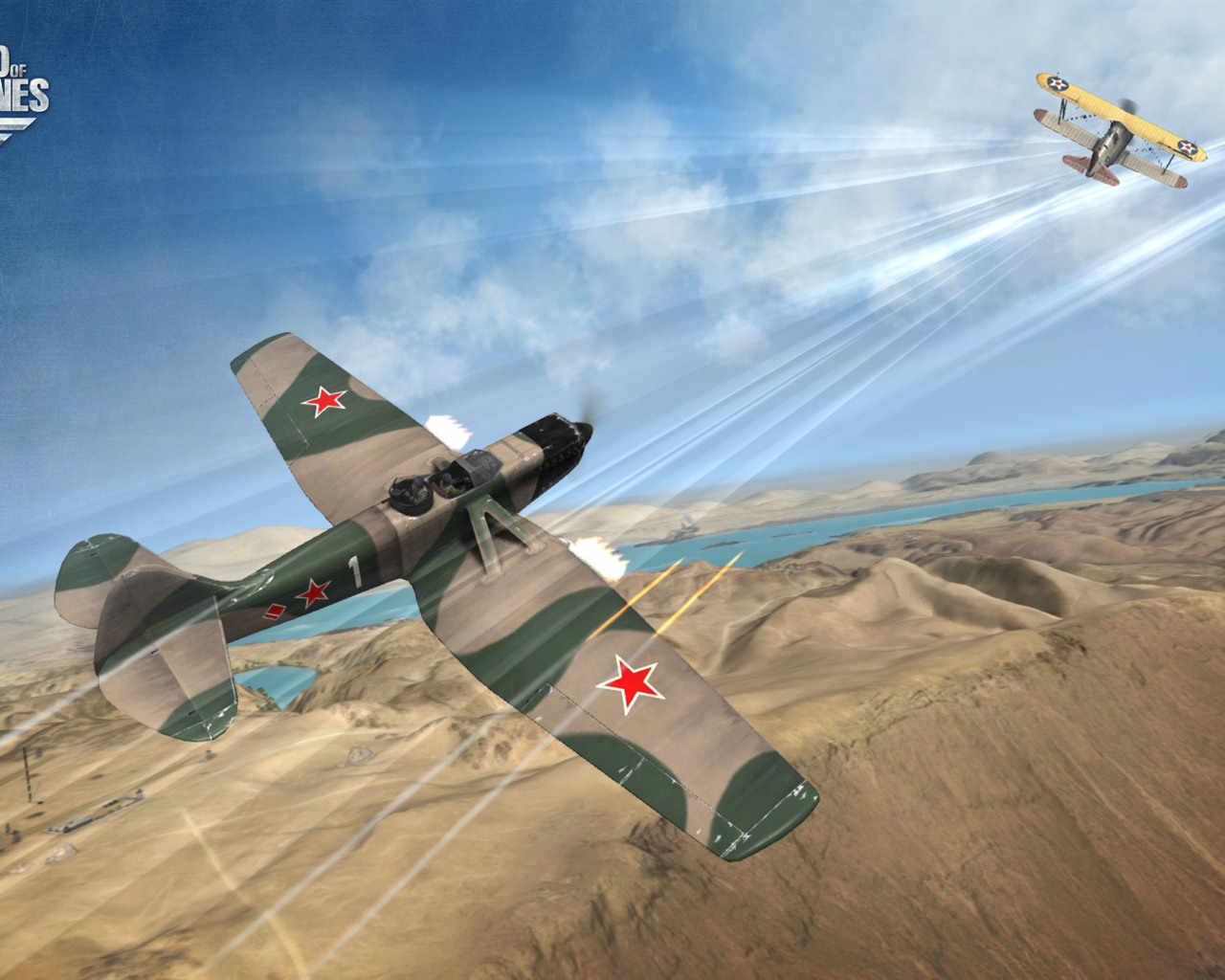 World of Warplanes game wallpapers #14 - 1280x1024