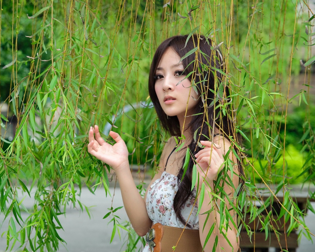 대만 과일 소녀 아름다운 월페이퍼 (11) #7 - 1280x1024