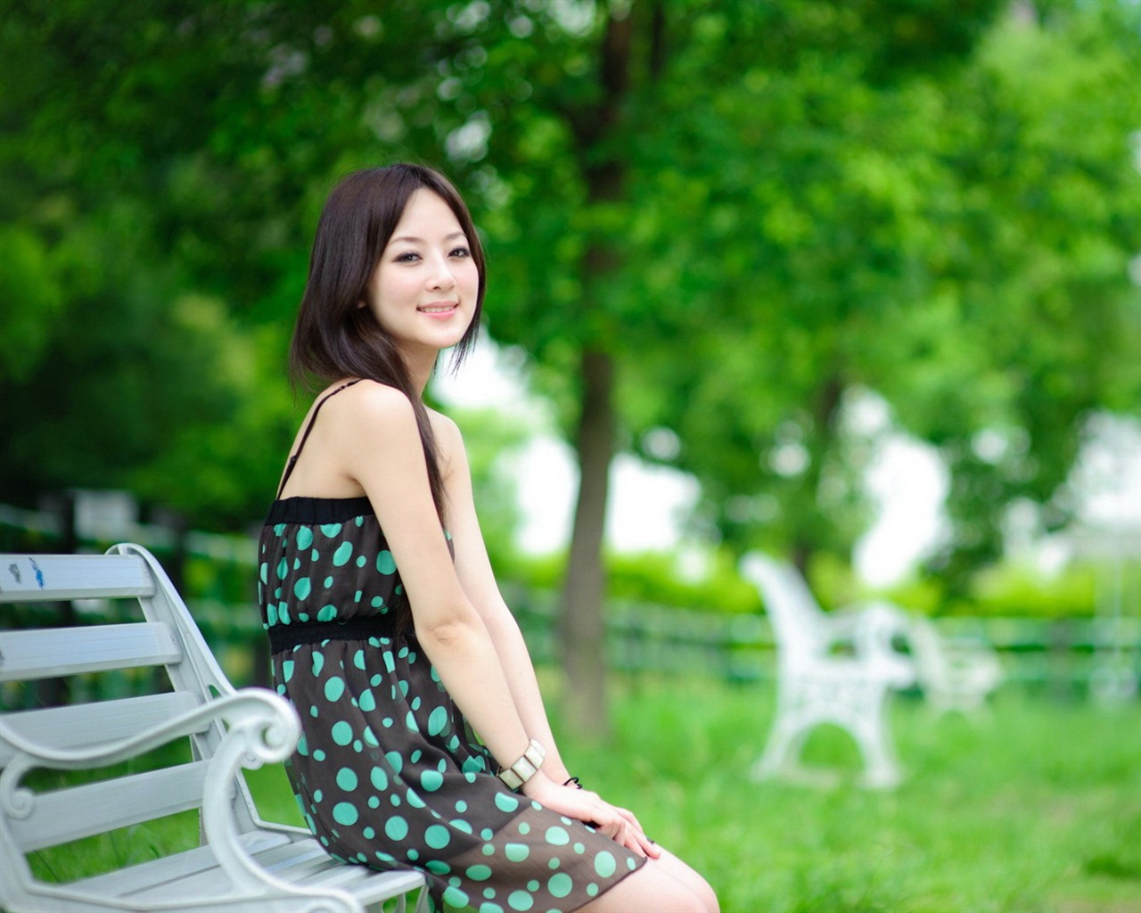 대만 과일 소녀 아름다운 월페이퍼 (11) #18 - 1280x1024