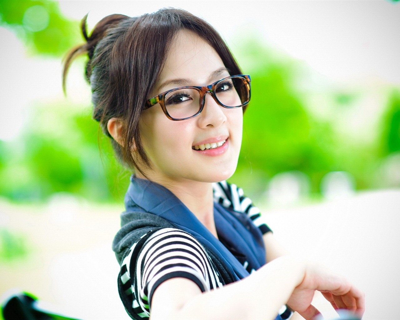 대만 과일 소녀 아름다운 월페이퍼 (11) #19 - 1280x1024