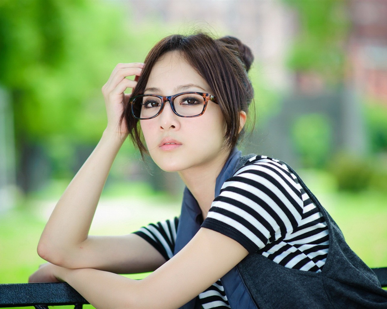 대만 과일 소녀 아름다운 월페이퍼 (11) #20 - 1280x1024