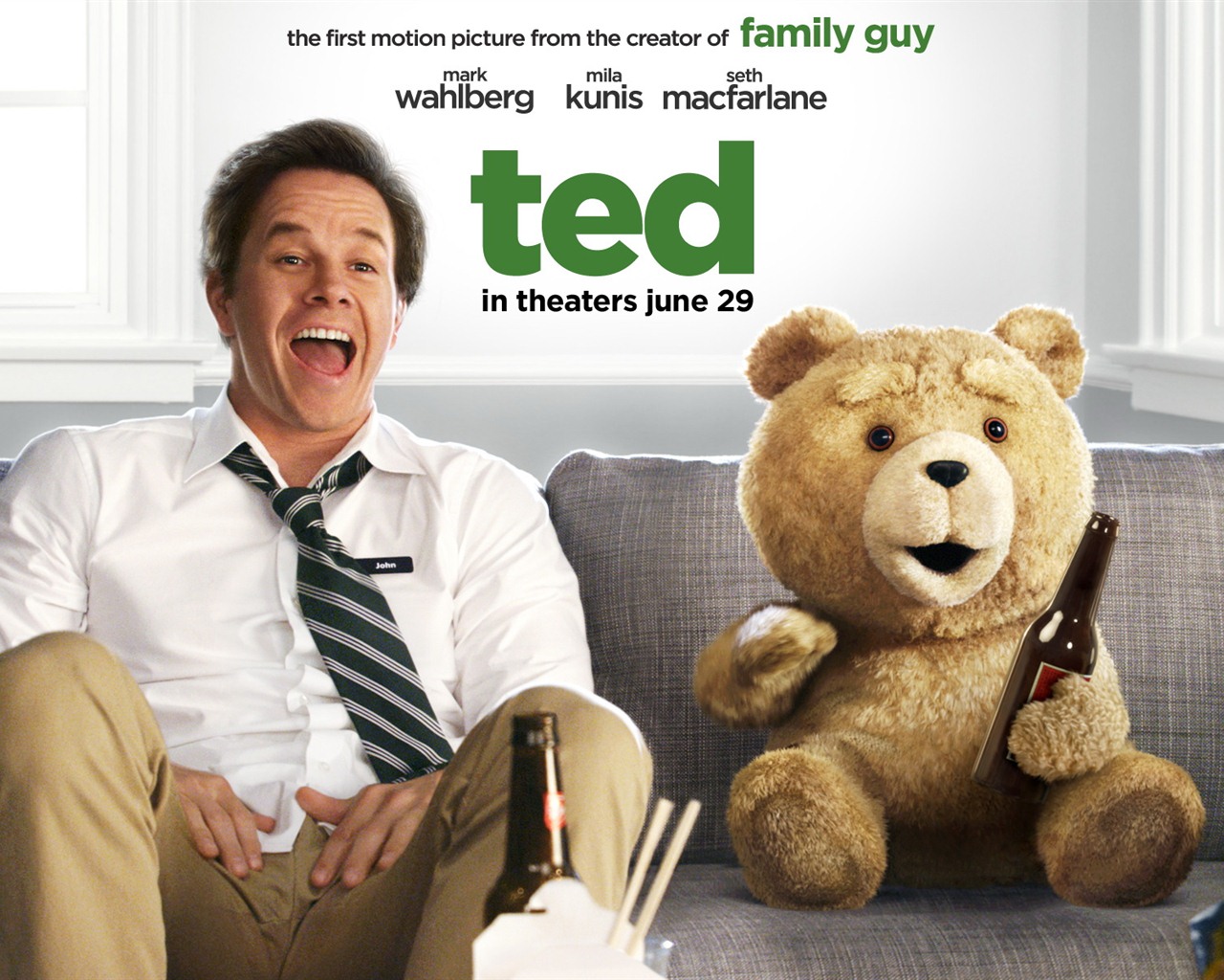 Ted 2012 HD movie wallpapers #1 - 1280x1024