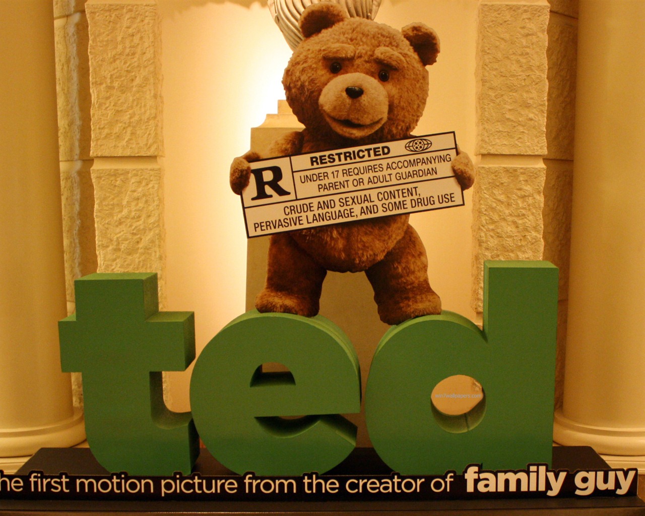 Ted 2012 泰迪熊2012 高清壁纸7 - 1280x1024
