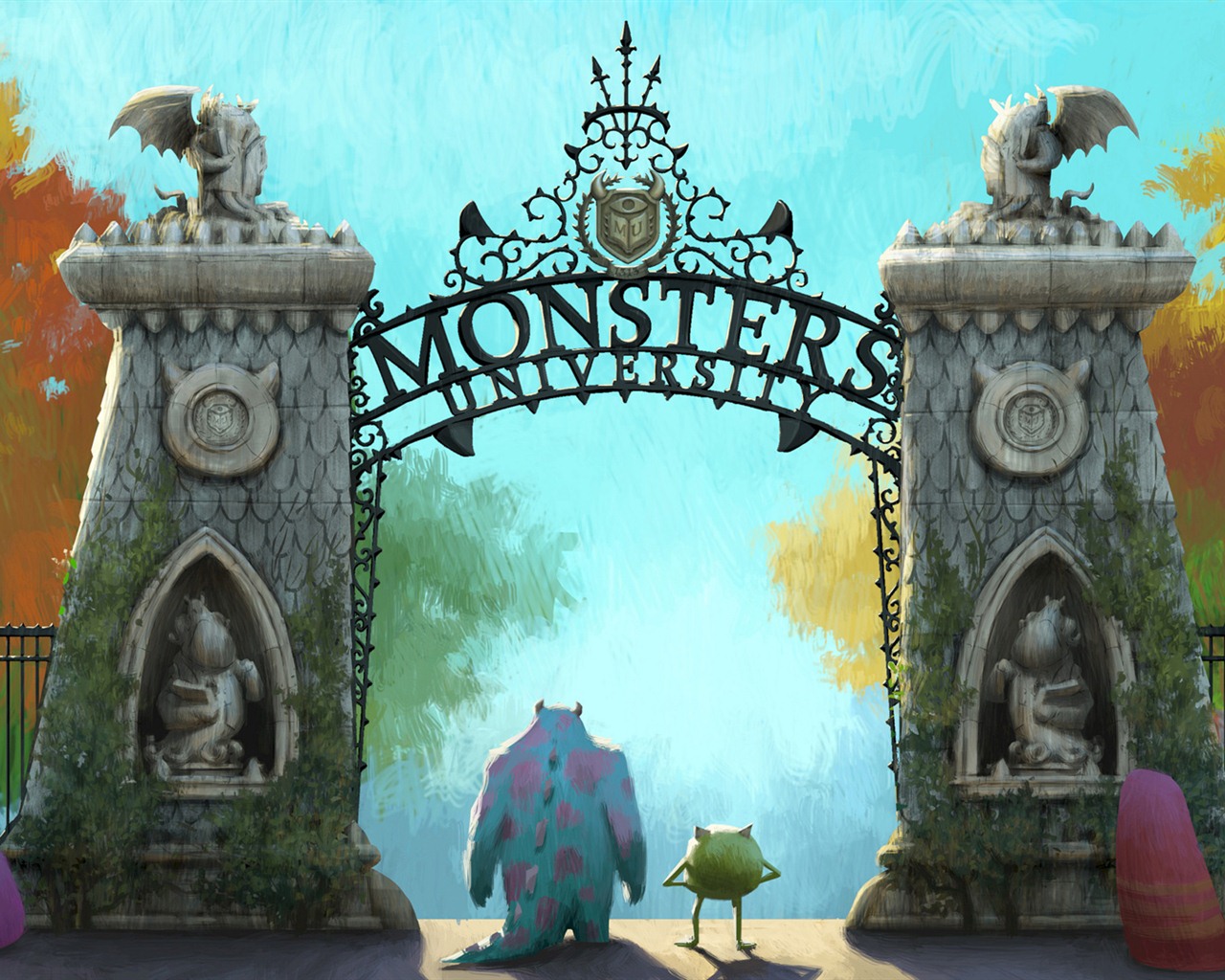 Monsters University 怪獸大學 高清壁紙 #1 - 1280x1024