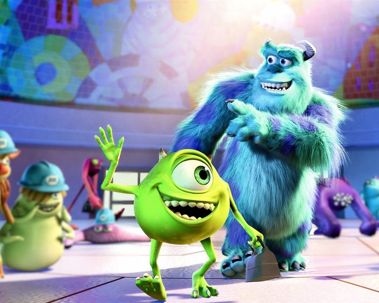Monsters University HD wallpapers #2 - 1280x1024