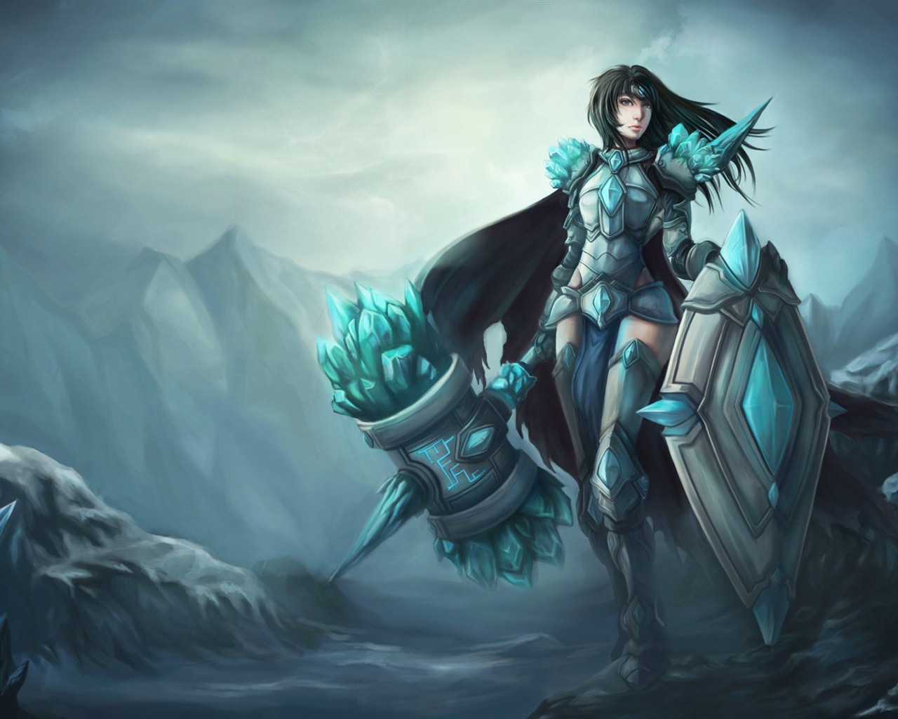 League of Legends schönes Mädchen Wallpaper #10 - 1280x1024