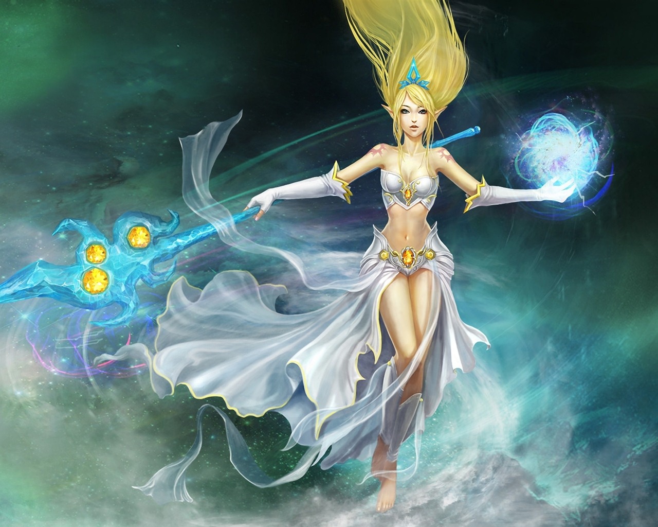 League of Legends beautiful girl wallpapers #12 - 1280x1024