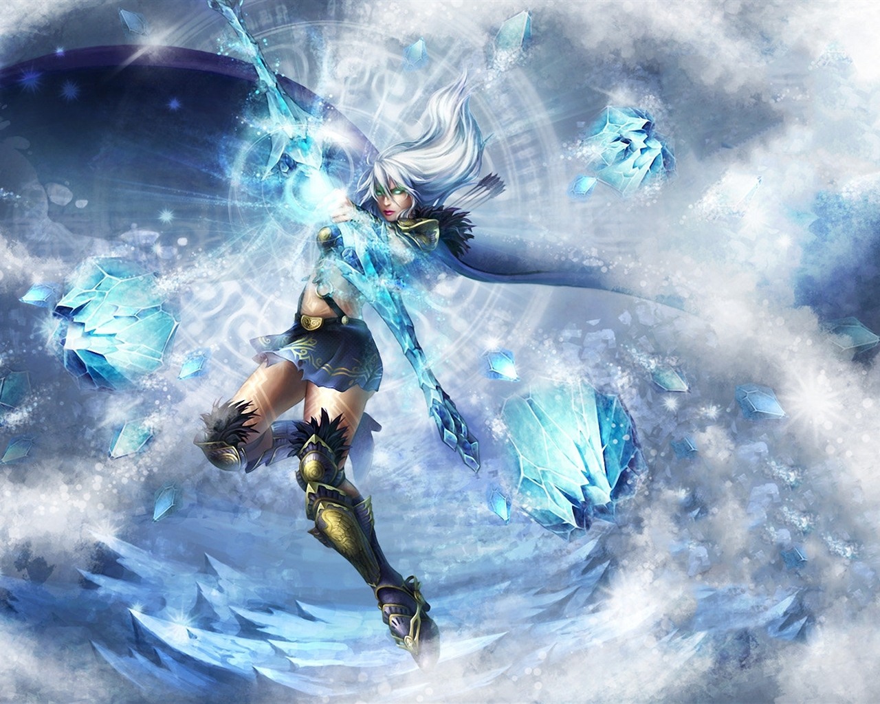 League of Legends schönes Mädchen Wallpaper #14 - 1280x1024