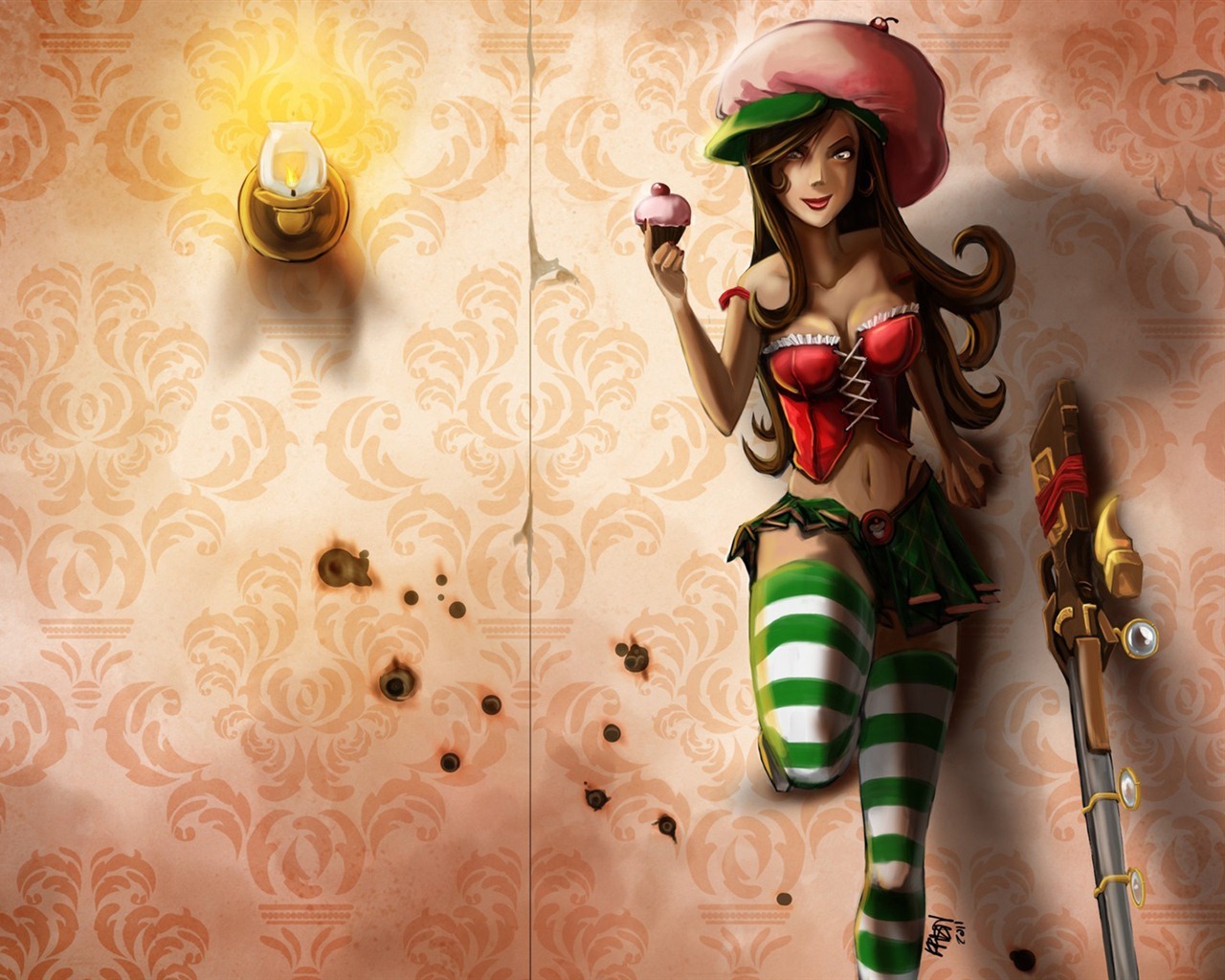 League of Legends beautiful girl wallpapers #18 - 1280x1024