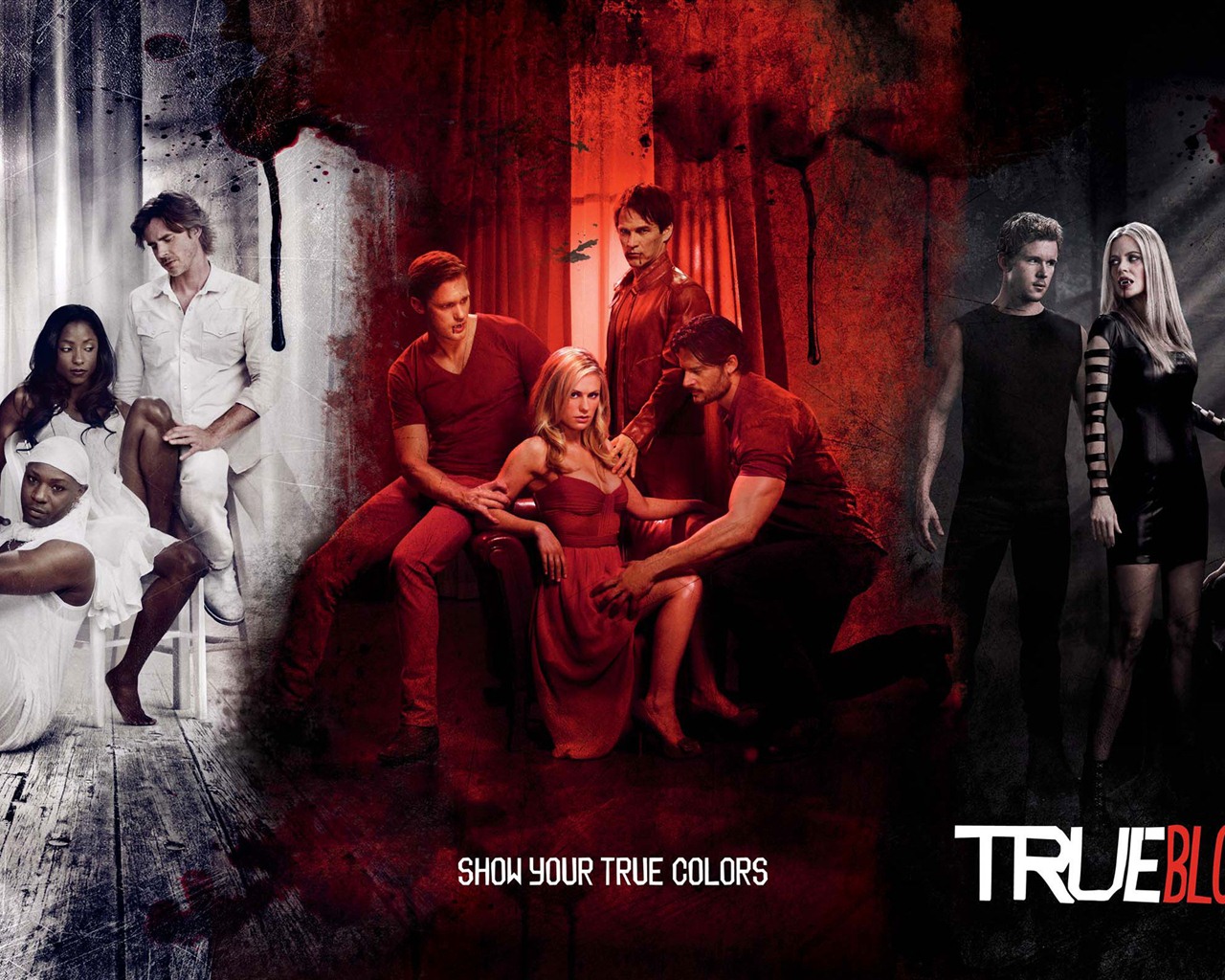 True Blood сериал HD обои #2 - 1280x1024