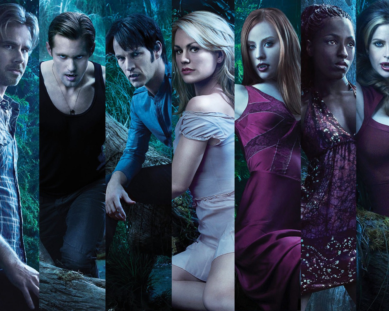 True Blood TV-Serie HD Wallpaper #4 - 1280x1024