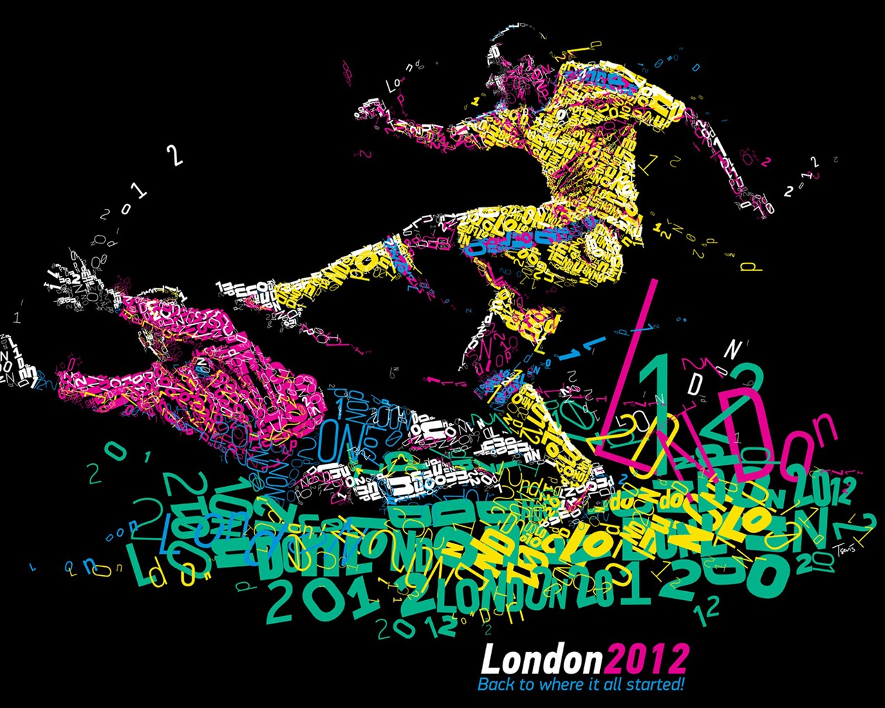 Londýn 2012 olympijských téma Tapety na plochu (1) #22 - 1280x1024