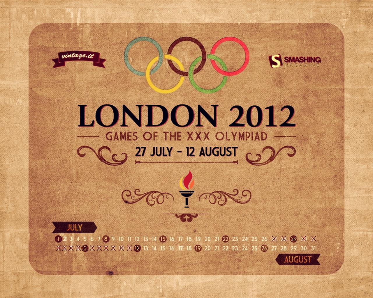 2012伦敦奥运会 主题壁纸(一)24 - 1280x1024