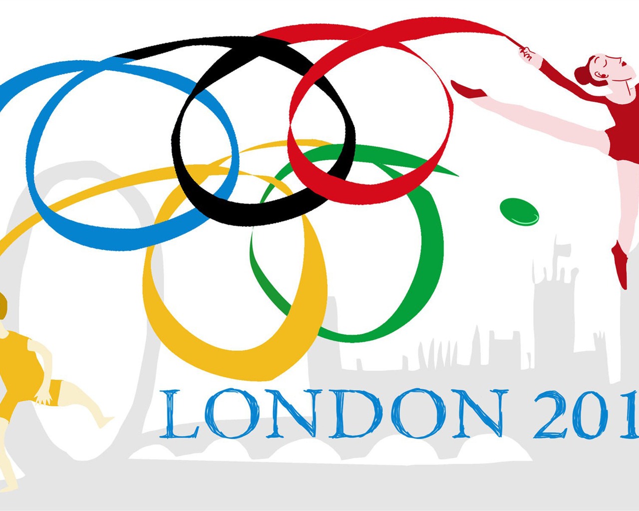 Londýn 2012 olympijských téma Tapety na plochu (2) #16 - 1280x1024