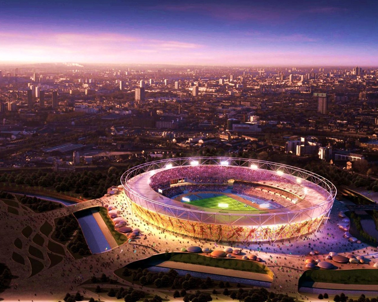 2012年ロンドン五輪のテーマの壁紙（2） #23 - 1280x1024