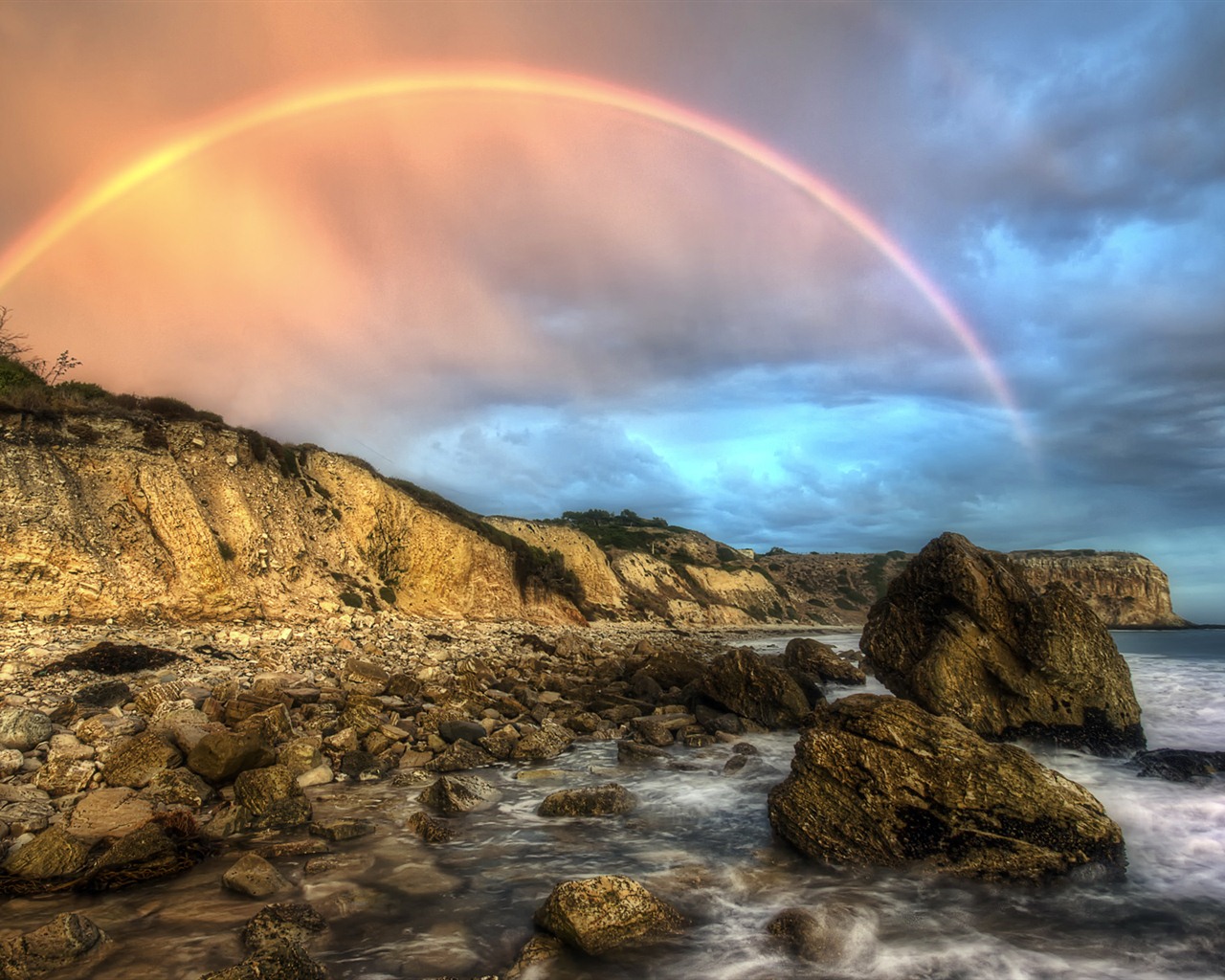 Windows 7 обои: Rainbows #3 - 1280x1024