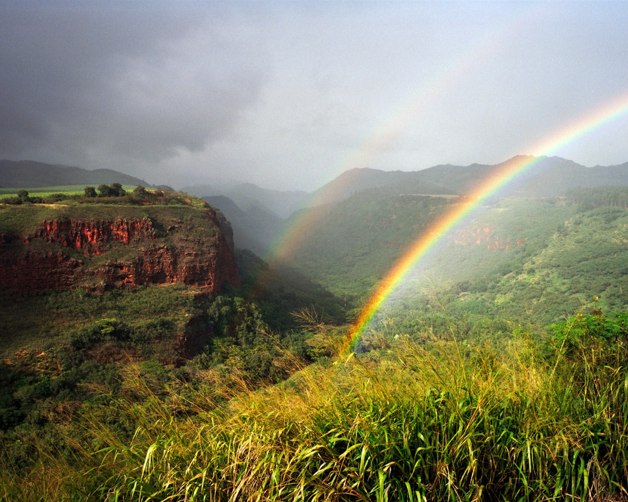 Windows 7 Wallpapers: Rainbows #17 - 1280x1024