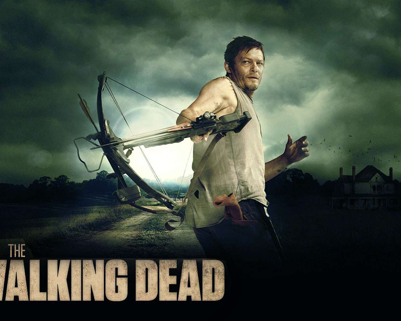 Los fondos de pantalla de alta definición Walking Dead #2 - 1280x1024