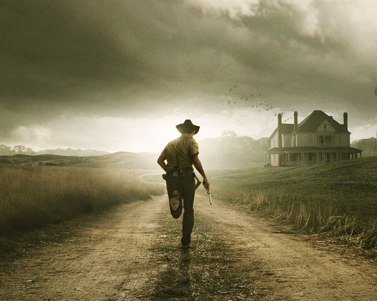 The Walking Dead HD Tapety na plochu #4 - 1280x1024