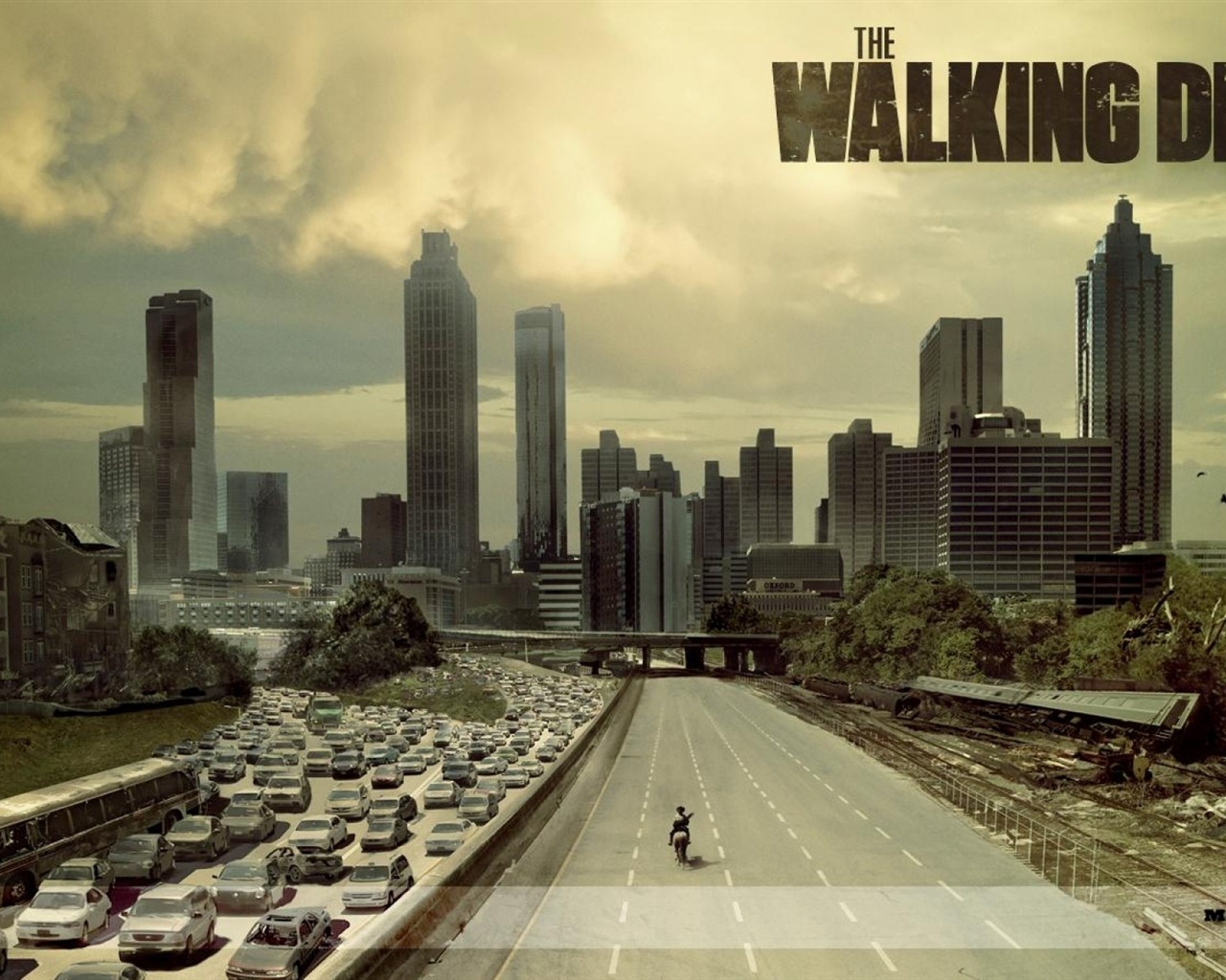 Los fondos de pantalla de alta definición Walking Dead #5 - 1280x1024