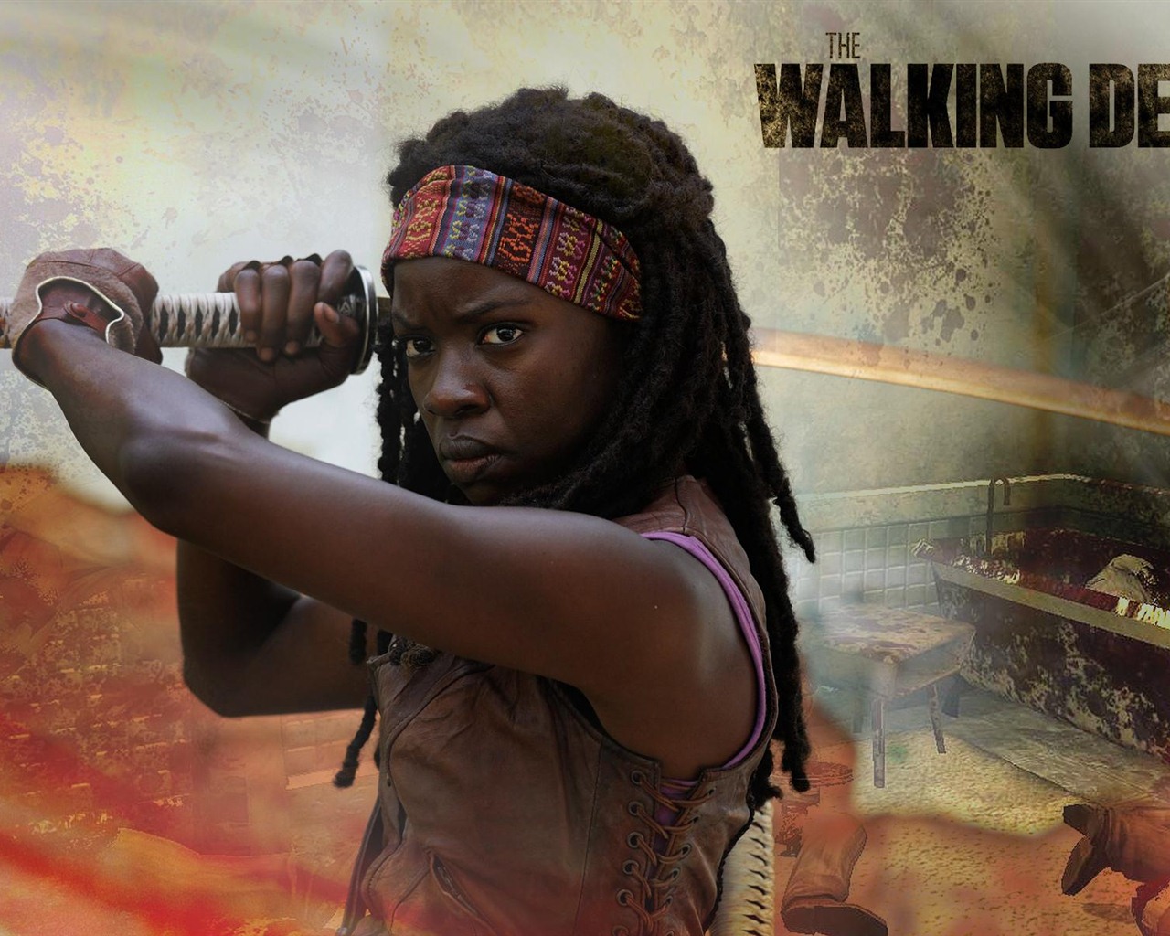 The Walking Dead HD Tapety na plochu #6 - 1280x1024
