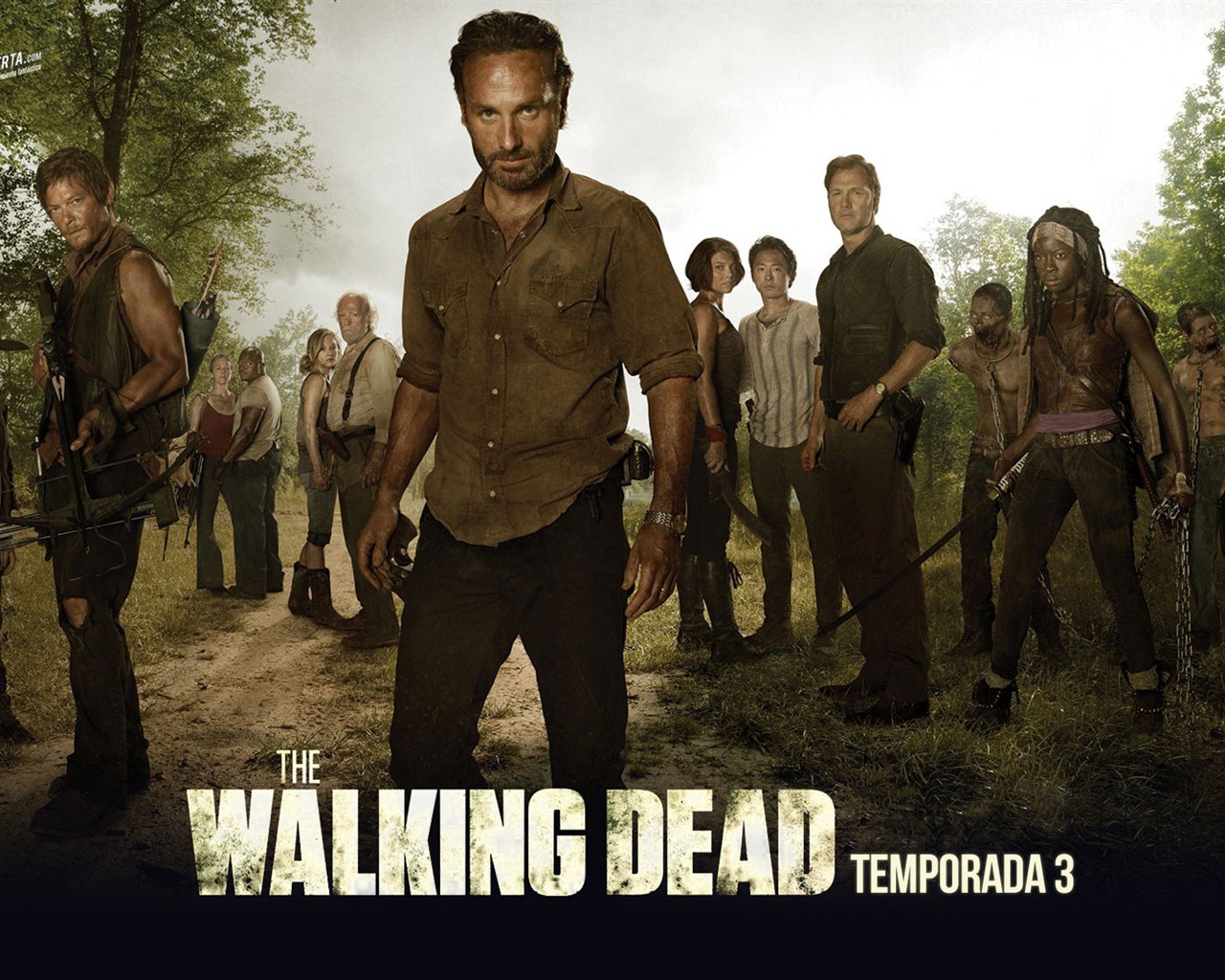 The Walking Dead обои HD #7 - 1280x1024