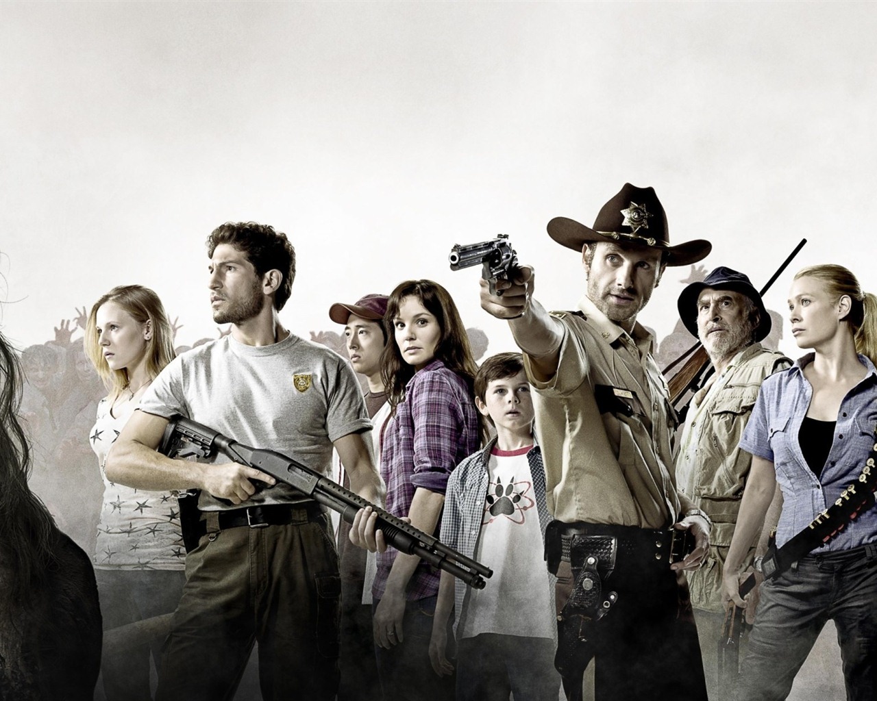 Los fondos de pantalla de alta definición Walking Dead #14 - 1280x1024