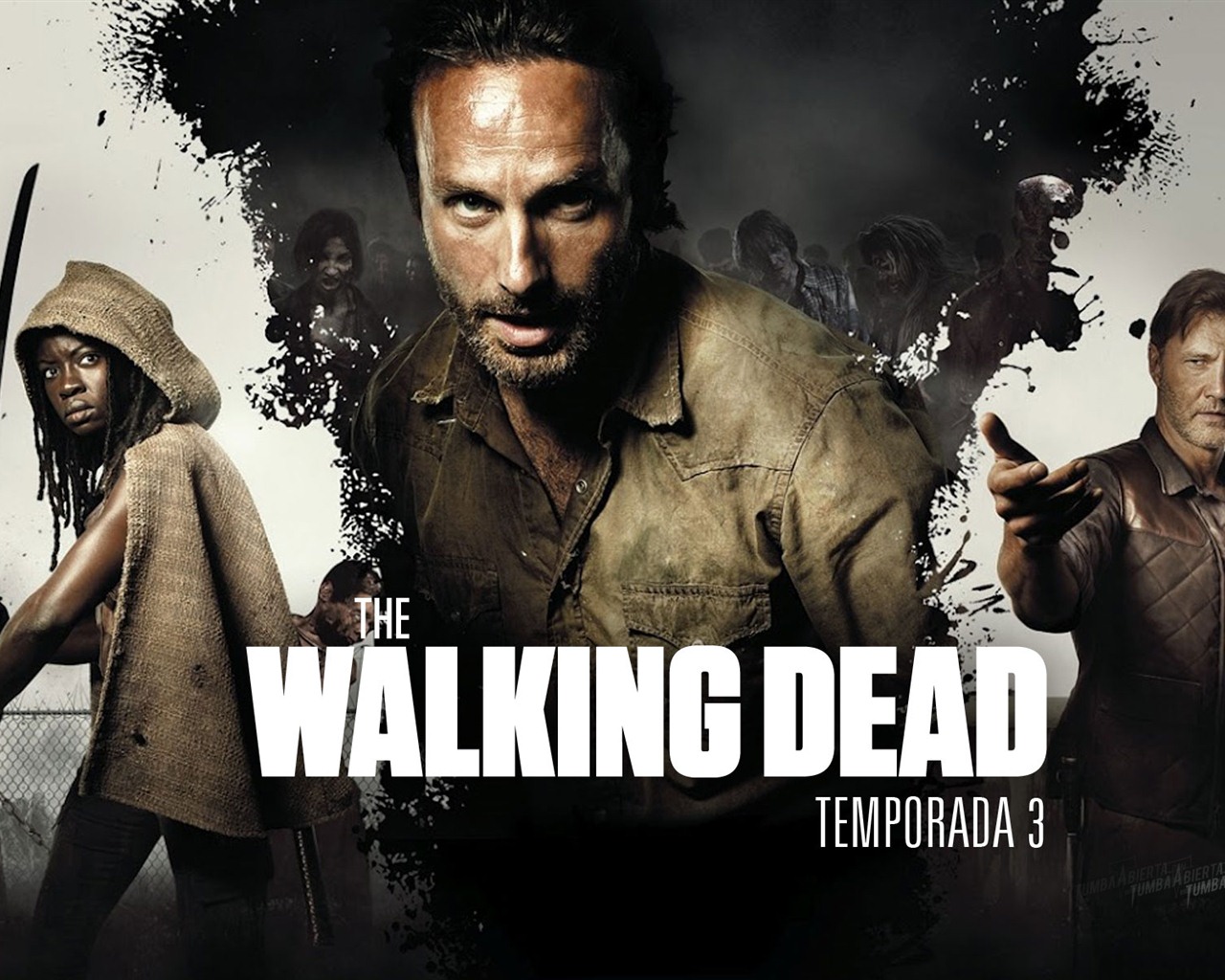 The Walking Dead HD Tapety na plochu #15 - 1280x1024