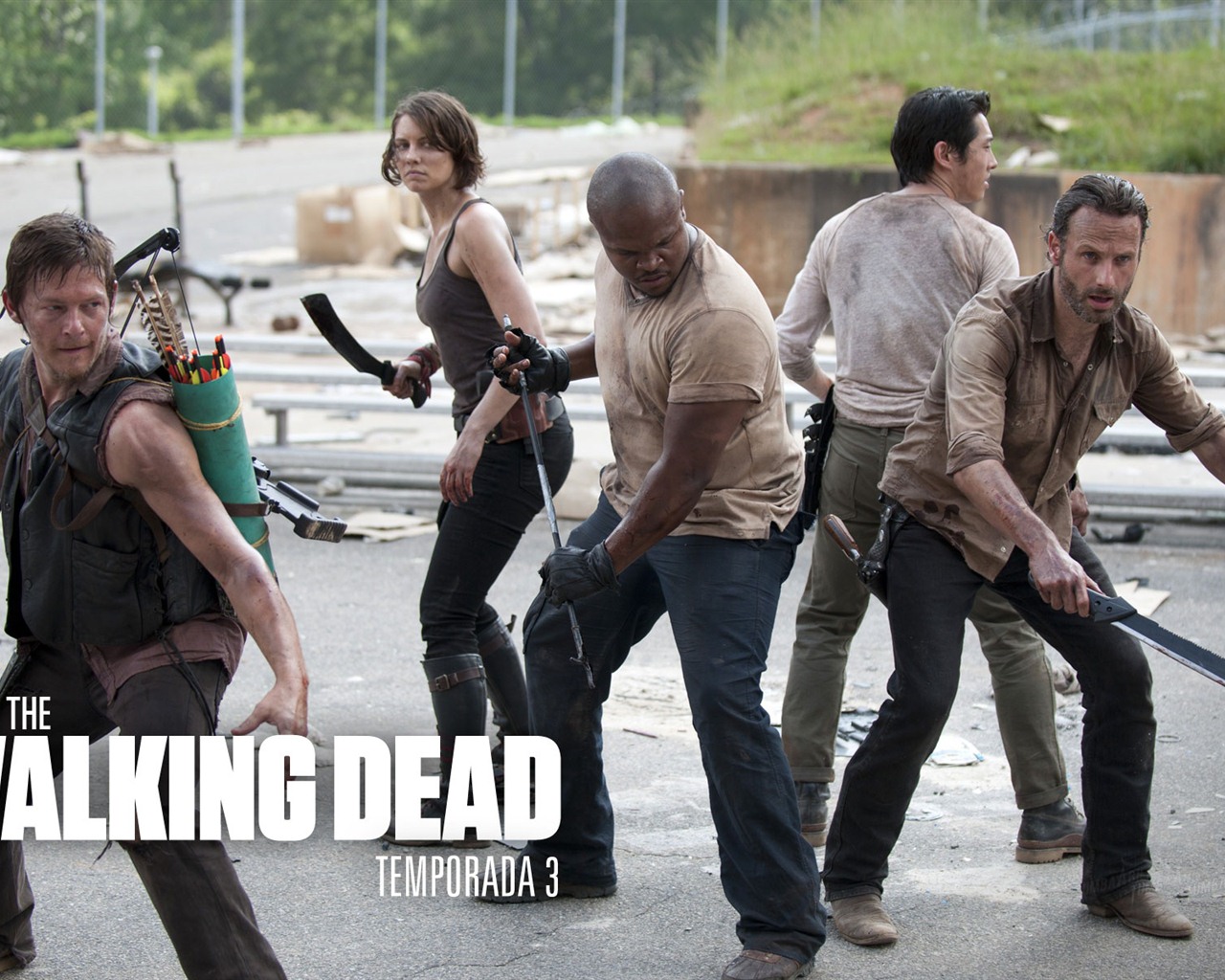 The Walking Dead обои HD #16 - 1280x1024