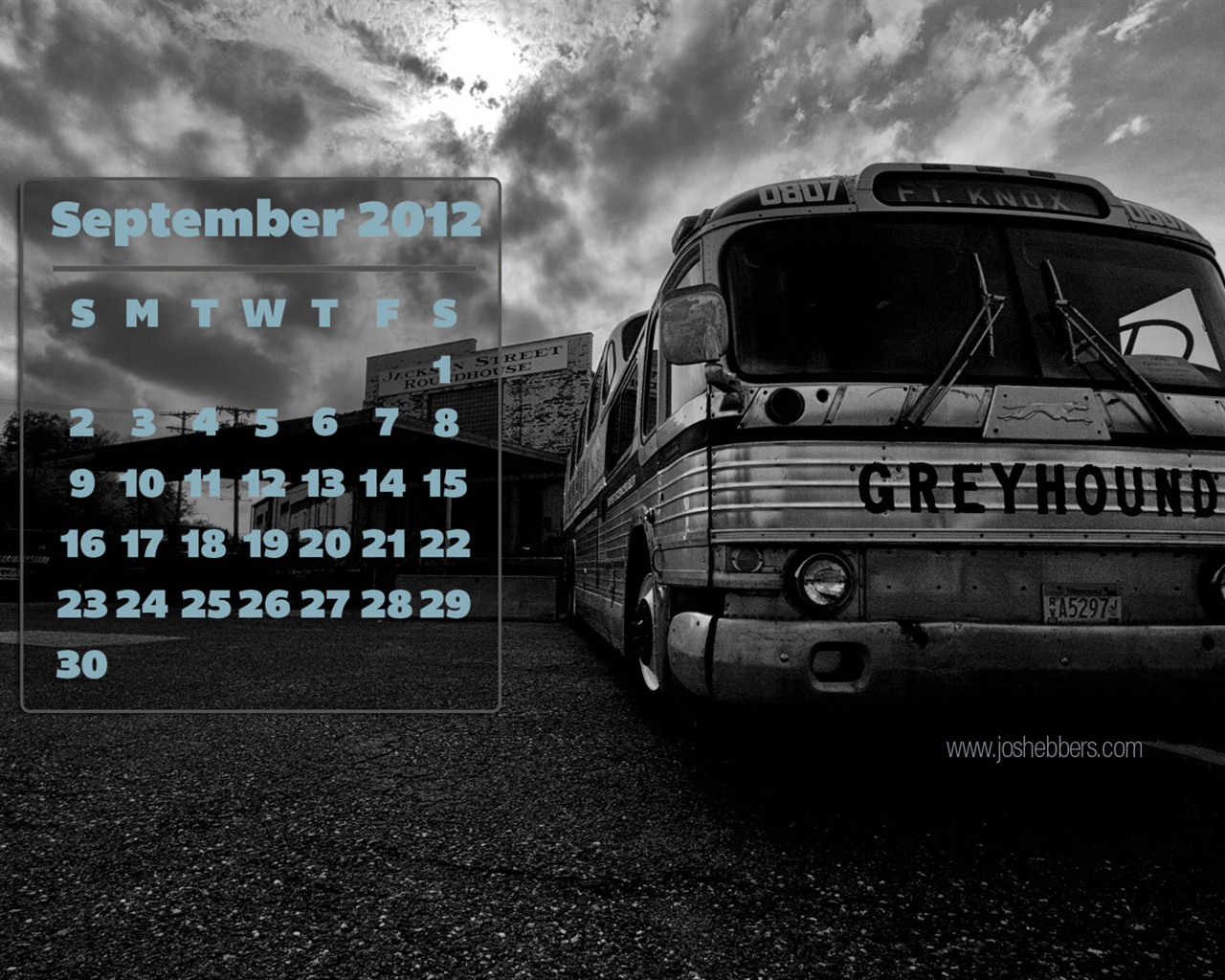 09. 2012 Kalendář tapety (1) #8 - 1280x1024