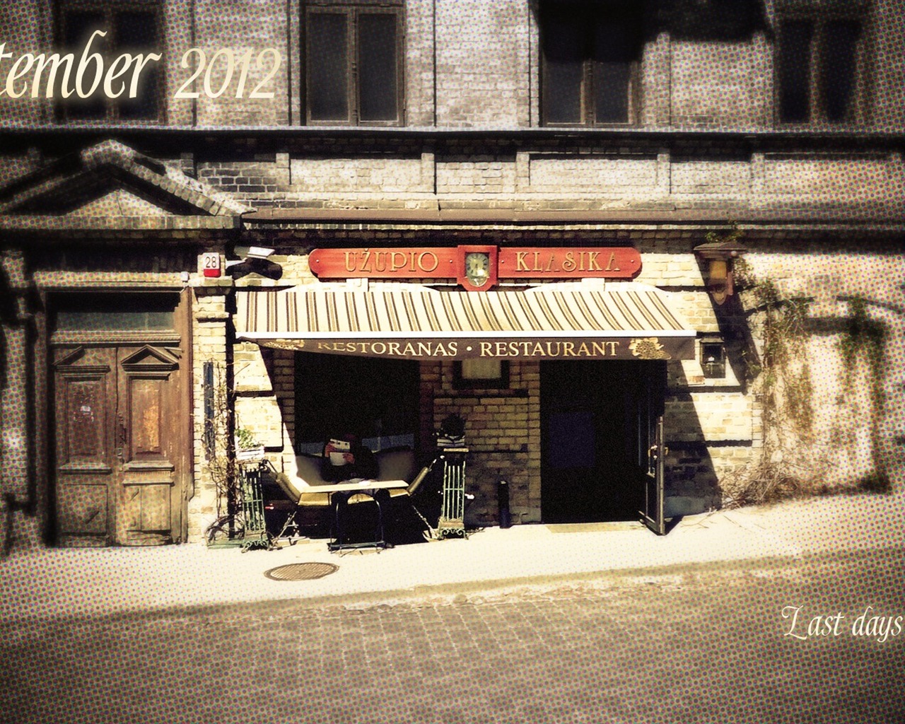 Сентябрь 2012 Календарь обои (2) #7 - 1280x1024