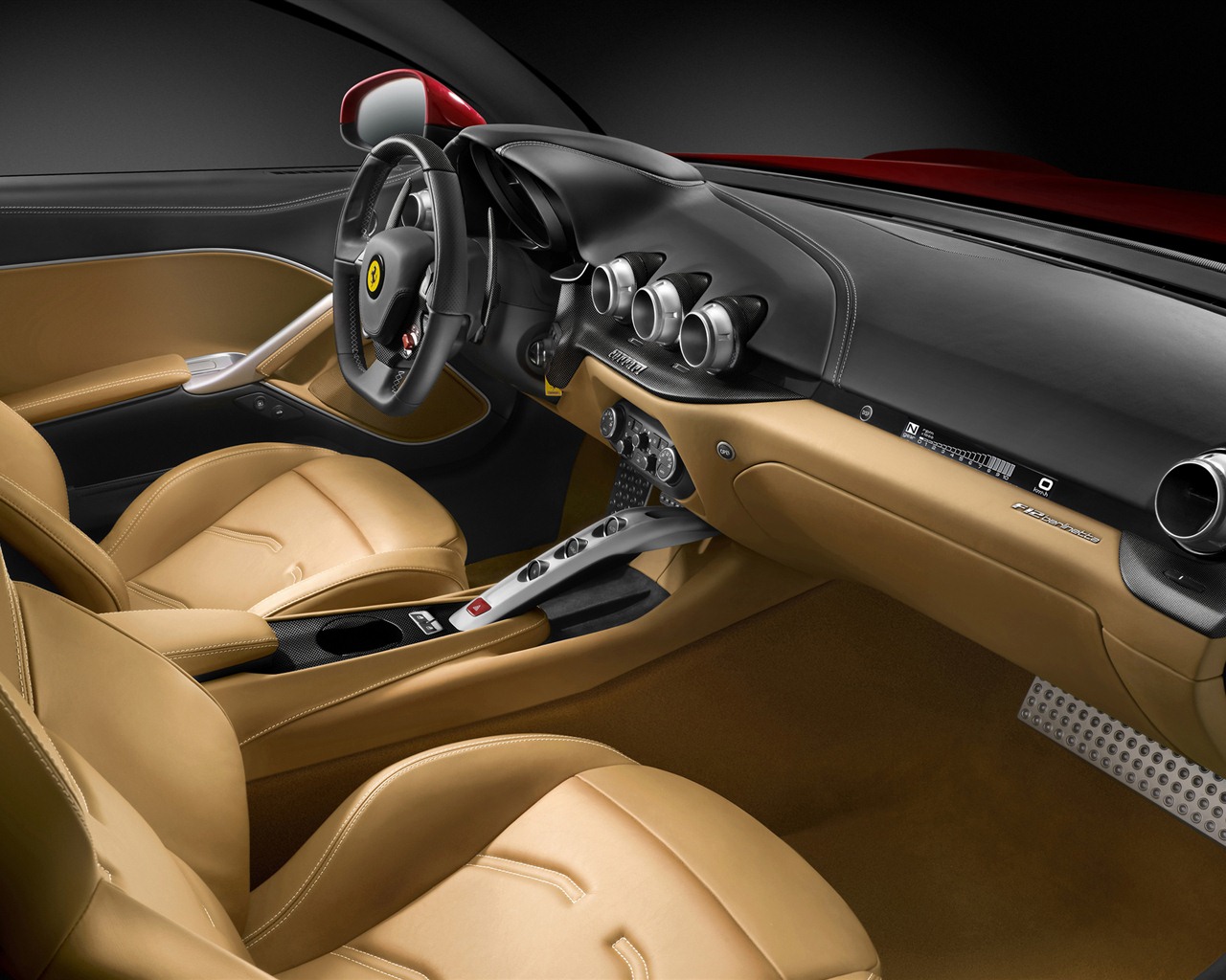 2012 페라리 F12 Berlinetta HD 배경 화면 #6 - 1280x1024