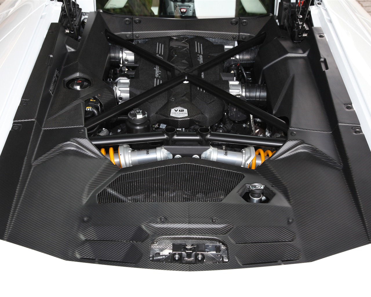 2012 람보르기니 Aventador LP700-4의 HD 배경 화면 #15 - 1280x1024
