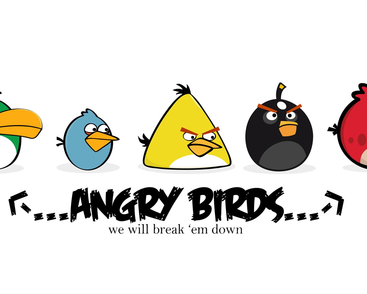 Angry Birds Game Wallpapers #2 - 1280x1024