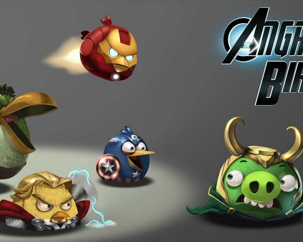 Angry Birds hra na plochu #8 - 1280x1024