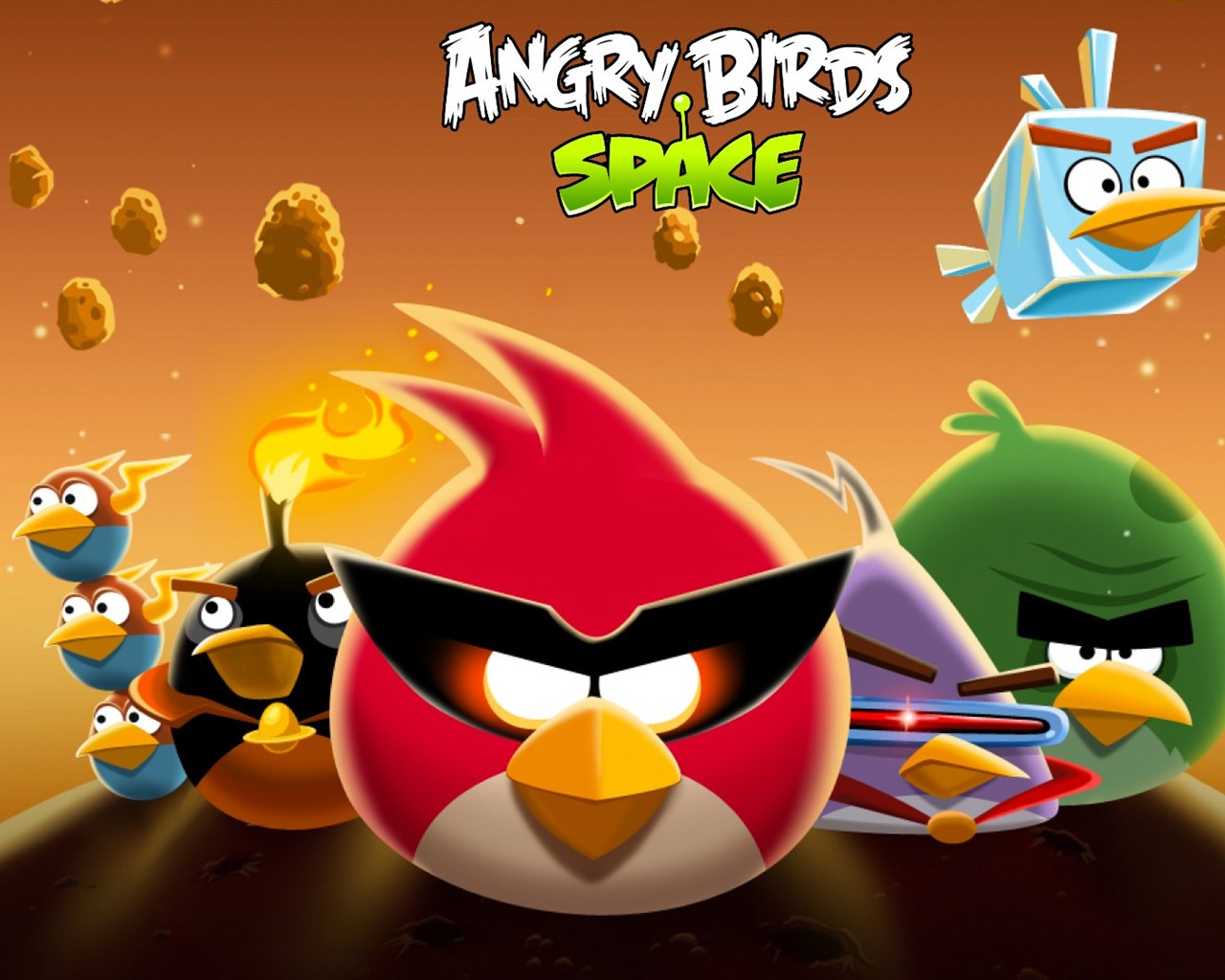 Angry Birds fonds d'écran de jeux #20 - 1280x1024