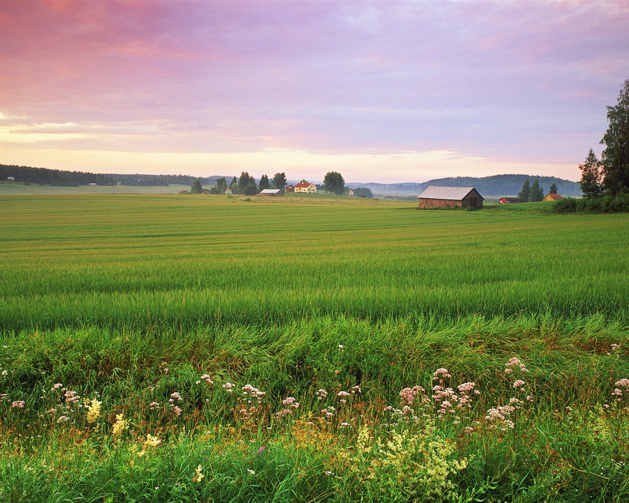 Windows 7 Wallpapers: Nordic Landscapes #9 - 1280x1024