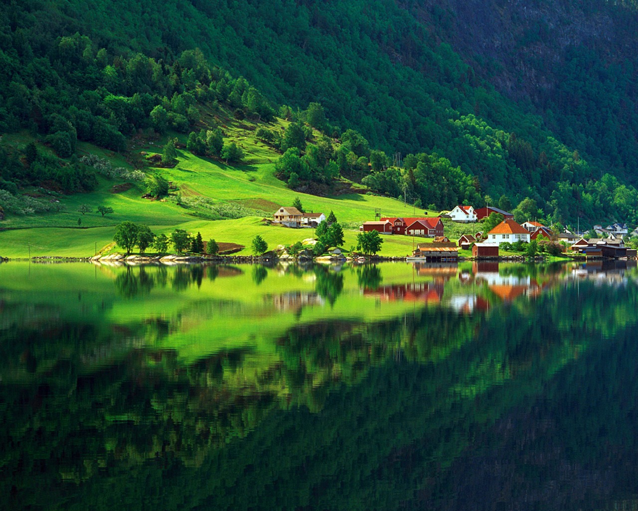 Windows 7 Wallpapers: Nordic Landscapes #10 - 1280x1024