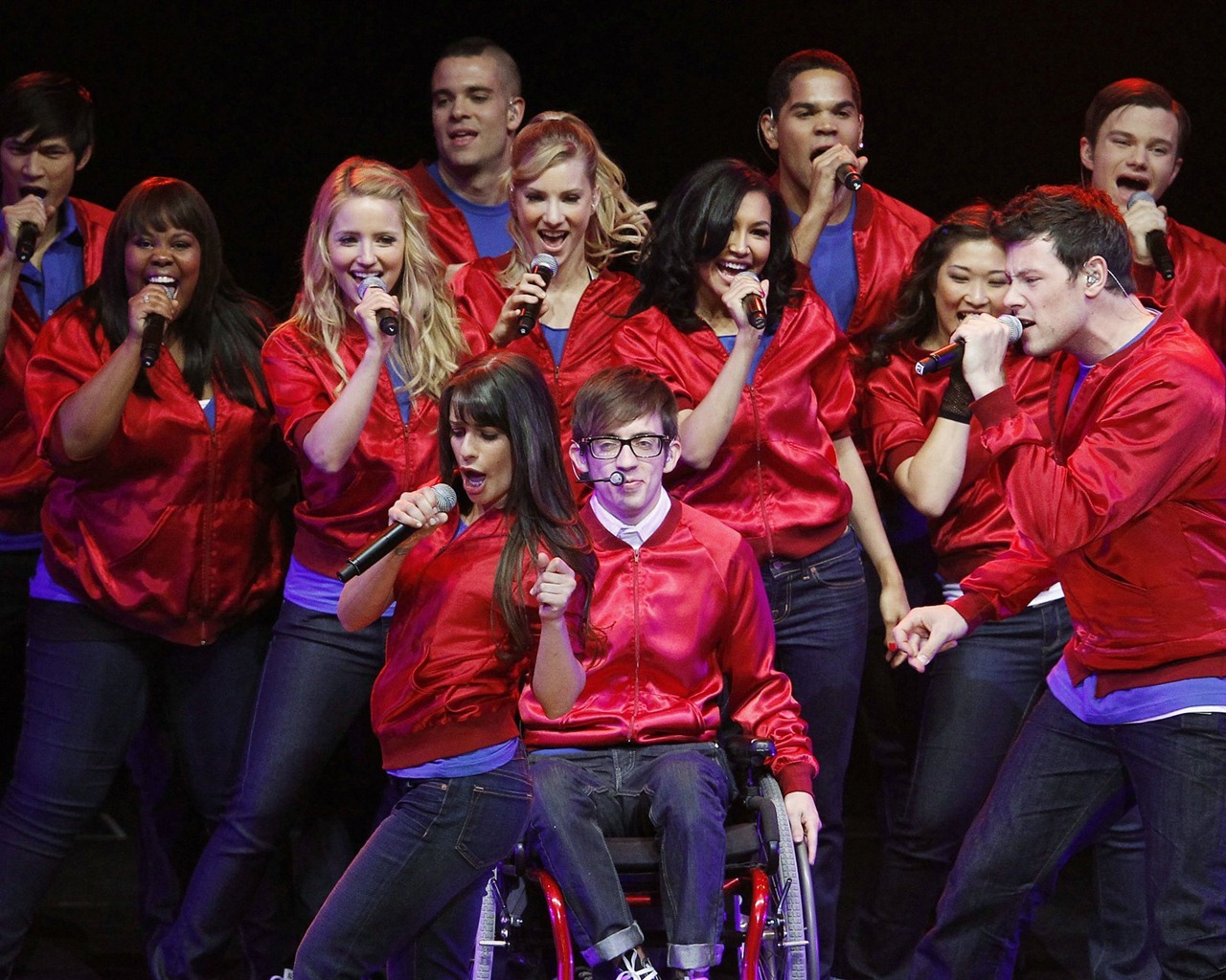 Glee TV Series HD обои #8 - 1280x1024