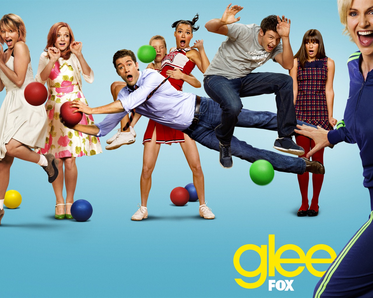 Glee TV Series HD обои #23 - 1280x1024