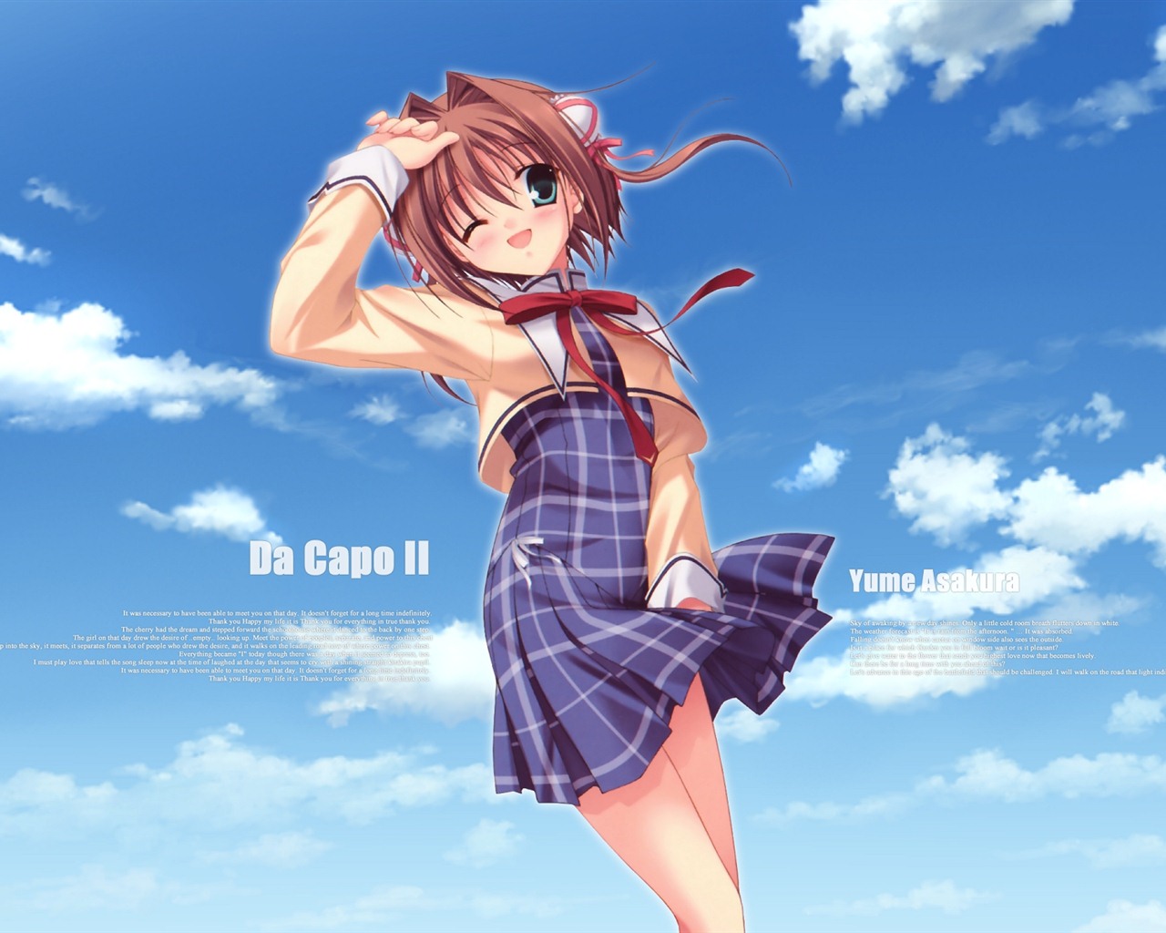 D.C. Dívčí Symphony HD anime Tapety na plochu #21 - 1280x1024