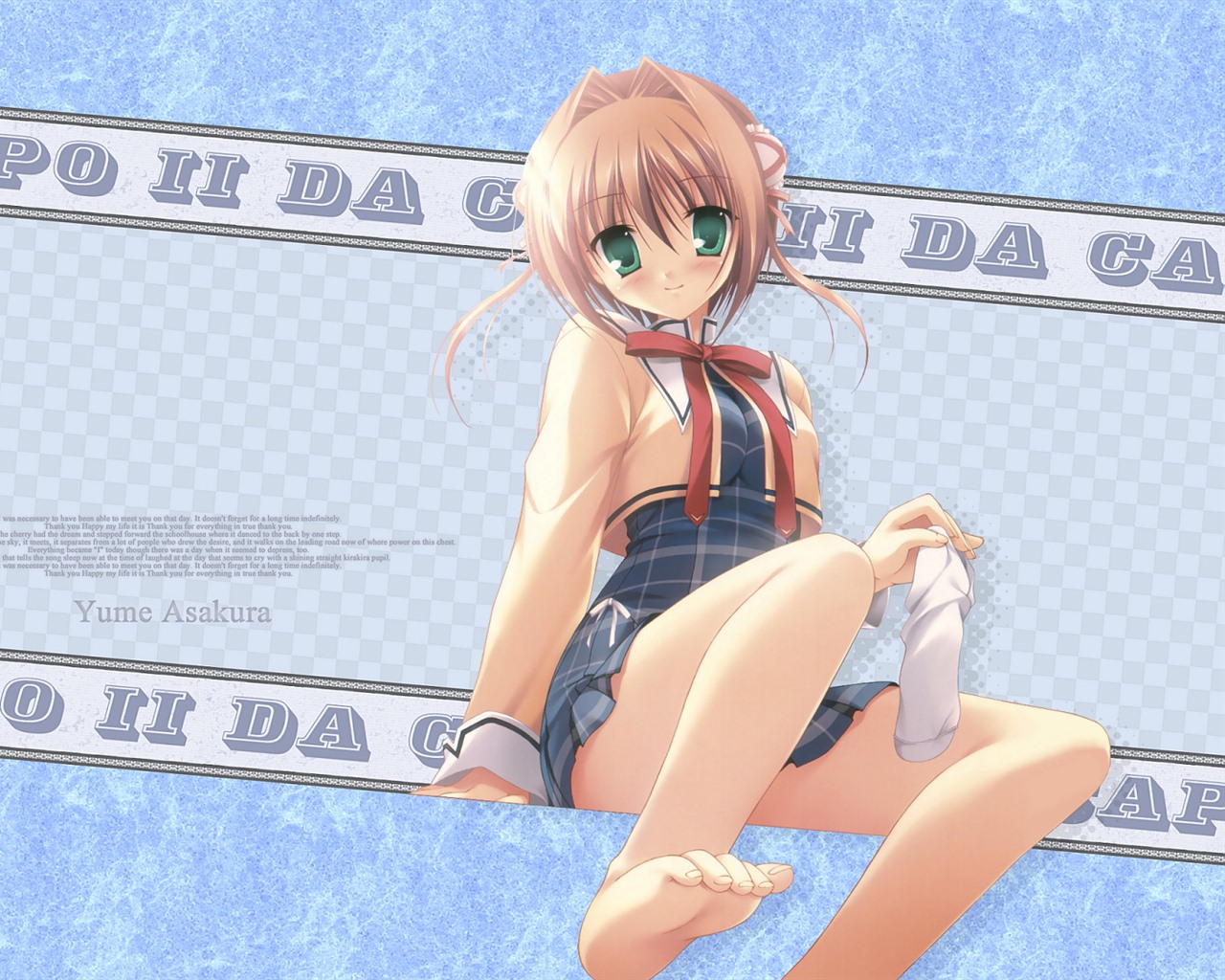 D.C. Dívčí Symphony HD anime Tapety na plochu #23 - 1280x1024