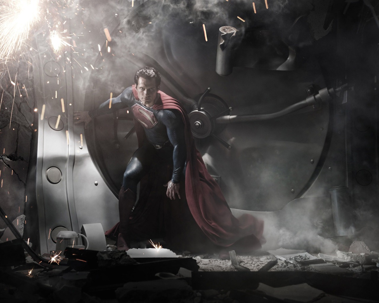 Супермен: Человек из стали обои HD #3 - 1280x1024