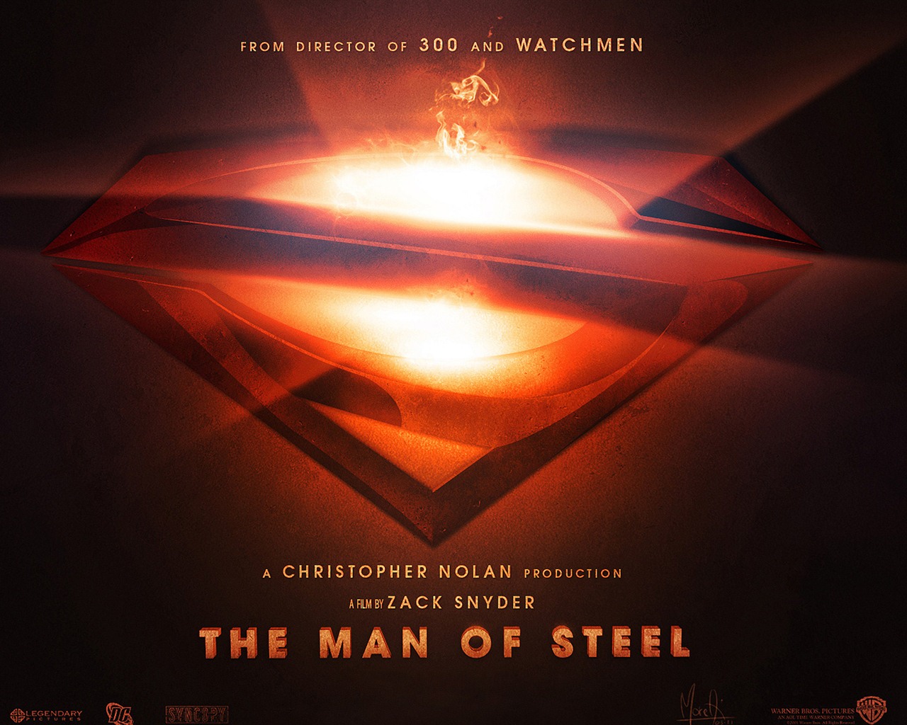 Супермен: Человек из стали обои HD #11 - 1280x1024
