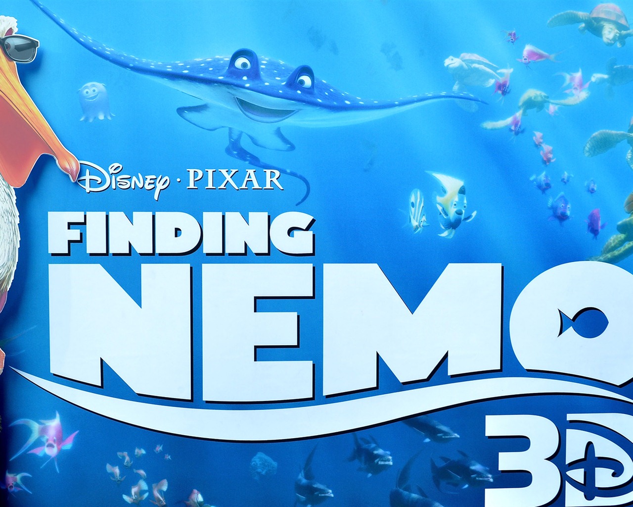 Le Monde de Nemo 3D 2012 fonds d'écran HD #2 - 1280x1024